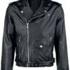 "Leather Jacket" Leather Jacket Black By Classic Style -Fashionable Men's Clothing Store 130109a emp