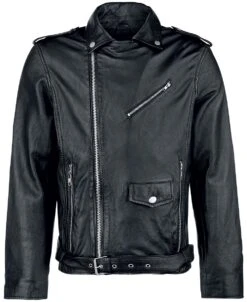 "Leather Jacket" Leather Jacket Black By Classic Style -Fashionable Men's Clothing Store 130109c emp