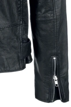 "Leather Jacket" Leather Jacket Black By Classic Style -Fashionable Men's Clothing Store 130109d2 emp