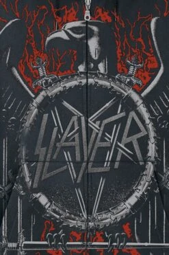 "Black Eagle" Hooded Zip Black By Slayer -Fashionable Men's Clothing Store 159953d emp