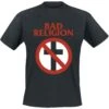 "Cross Buster" T-Shirt Black By Bad Religion -Fashionable Men's Clothing Store 172621a
