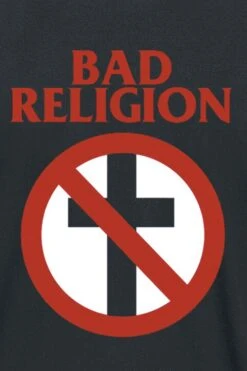 "Cross Buster" T-Shirt Black By Bad Religion -Fashionable Men's Clothing Store 172621d