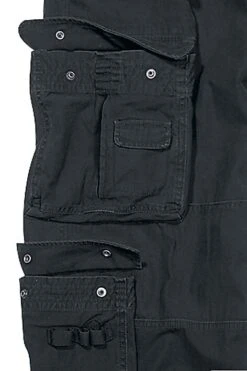 "Pure Vintage Trousers" Cargo Trousers Black By Brandit -Fashionable Men's Clothing Store 185215d emp