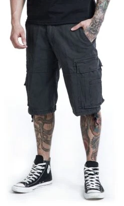 "Vintage Shorts" Shorts Black By Brandit -Fashionable Men's Clothing Store 185231wa emp