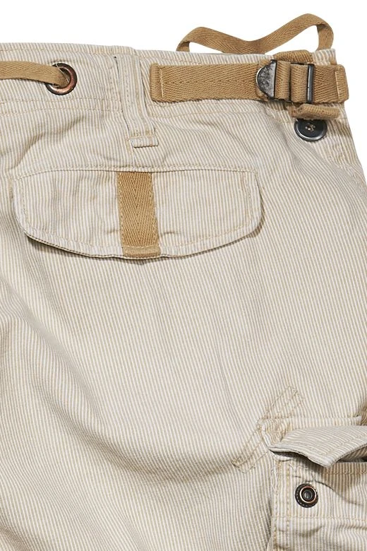 "Industry Vintage 3/4" Shorts Beige By Brandit 6 "Industry Vintage 3/4" Shorts Beige By Brandit - Image 4