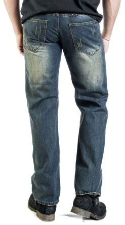 "Stan" Jeans Dark Blue By Black Premium By EMP -Fashionable Men's Clothing Store 204452wb