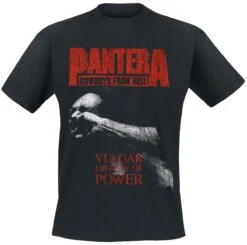 "Vulgar Display Of Power" T-Shirt Black By Pantera