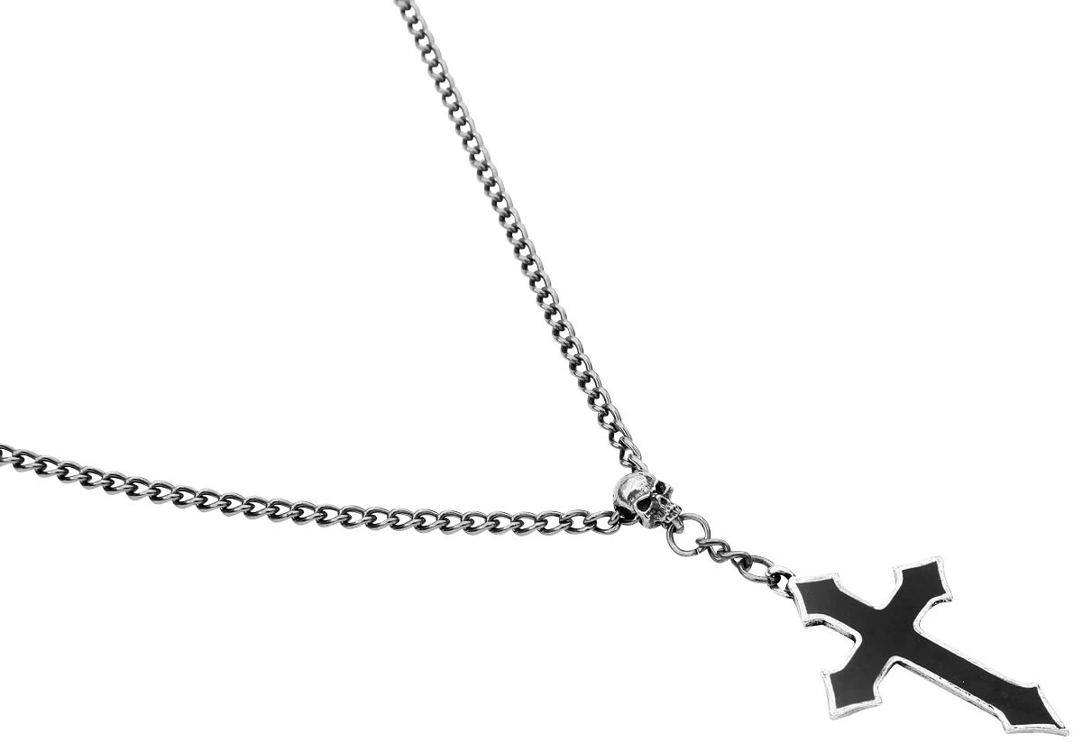 "Osbourne's Cross" Necklace By Alchemy Gothic 4 "Osbourne's Cross" Necklace By Alchemy Gothic - Image 2