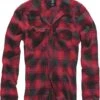 "Checkshirt" Flanel Shirt Red-black By Brandit