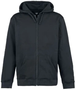 "Mask Of Sanity" Hooded Zip Black By Black Premium By EMP