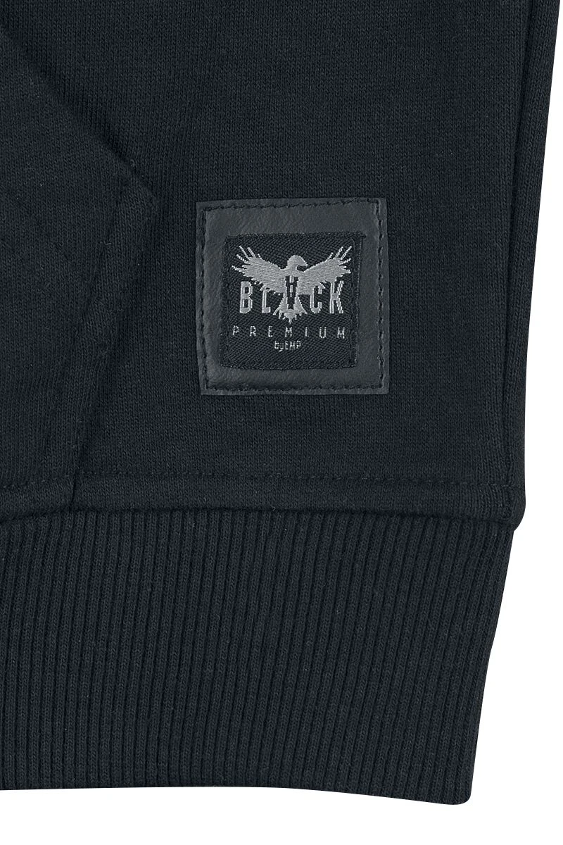 "Mask Of Sanity" Hooded Zip Black By Black Premium By EMP 7 "Mask Of Sanity" Hooded Zip Black By Black Premium By EMP - Image 5