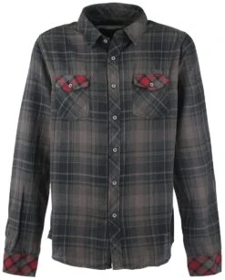 "Duncan" Longsleeve Brown-black By Brandit