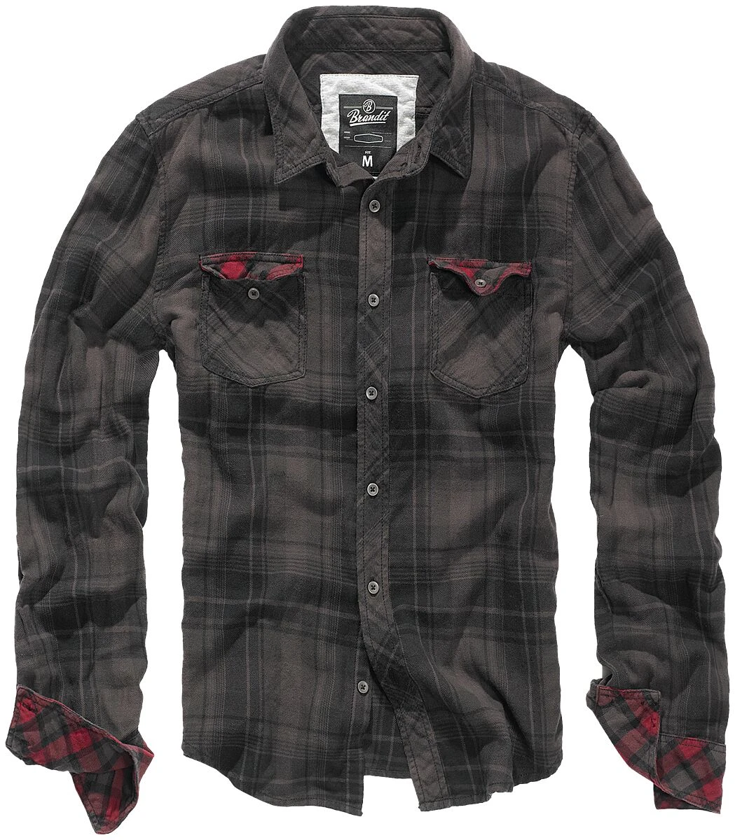 "Duncan" Longsleeve Brown-black By Brandit 6 "Duncan" Longsleeve Brown-black By Brandit - Image 4