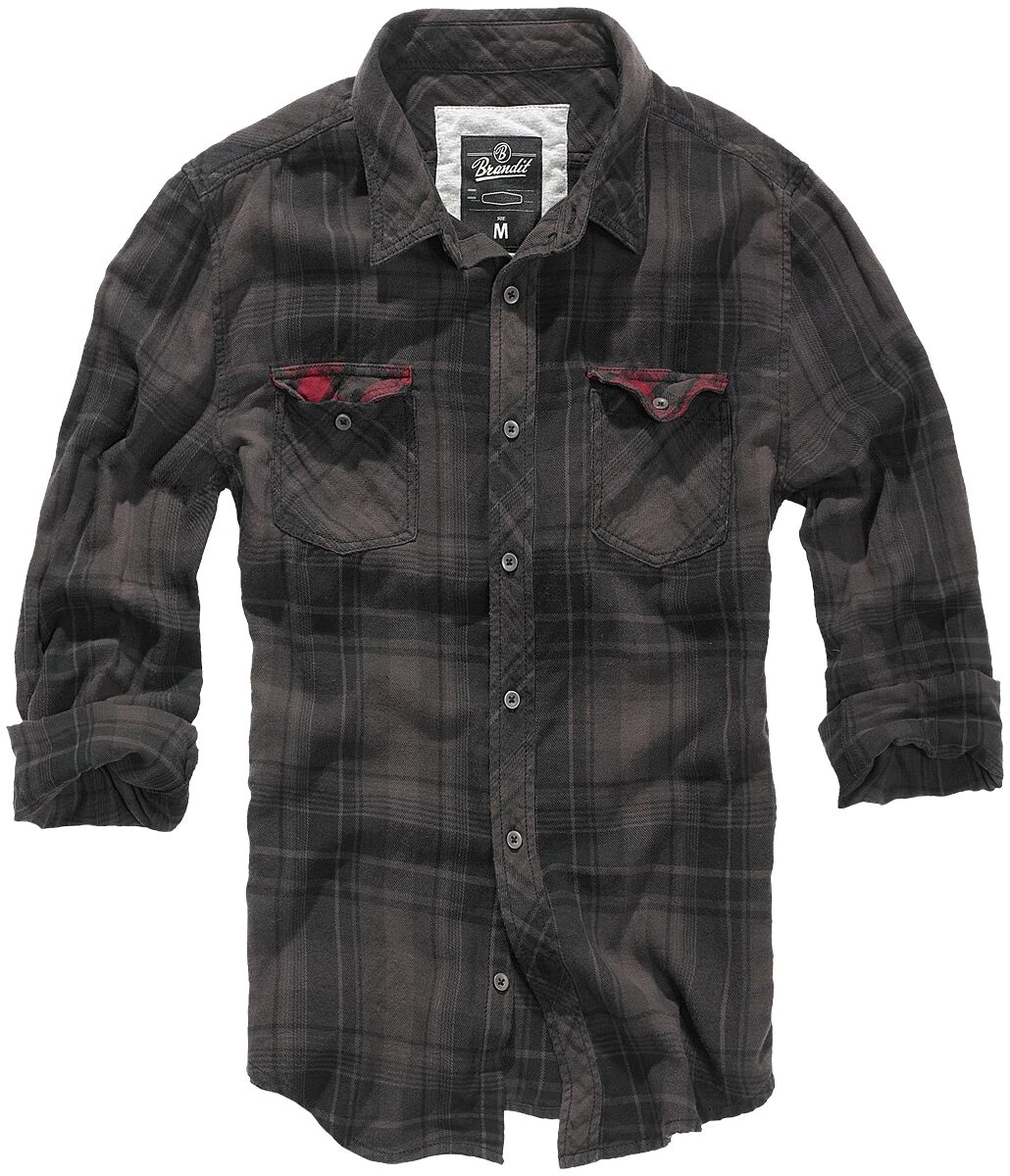 "Duncan" Longsleeve Brown-black By Brandit 7 "Duncan" Longsleeve Brown-black By Brandit - Image 5