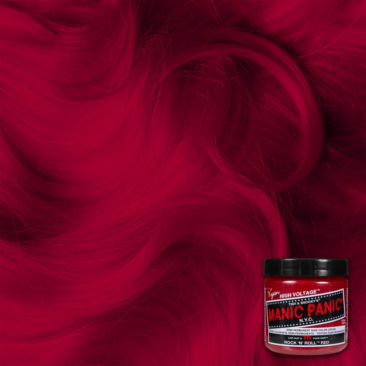 "Rock N´Roll Red - Classic" Hair Dye Red By Manic Panic 5 "Rock N´Roll Red - Classic" Hair Dye Red By Manic Panic - Image 3