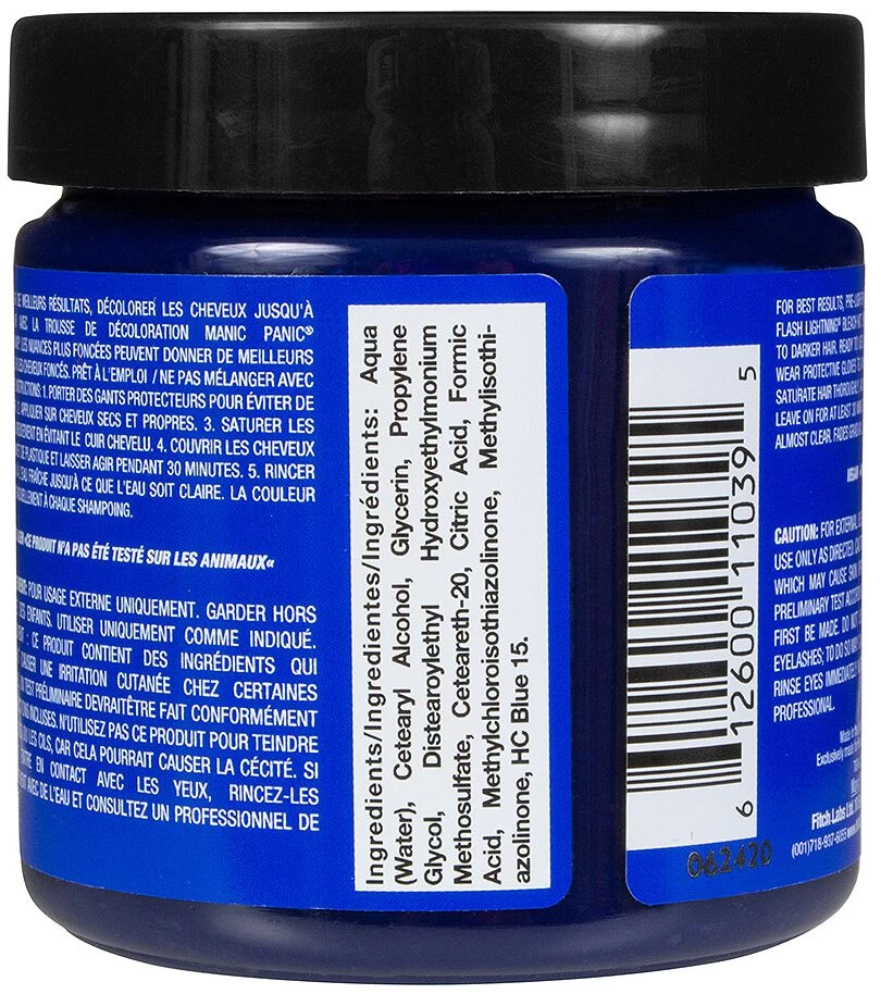 "Rockabilly Blue - Classic" Hair Dye Blue By Manic Panic 4 "Rockabilly Blue - Classic" Hair Dye Blue By Manic Panic - Image 2