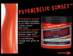 "Psychedelic Sunset - Classic" Hair Dye Orange By Manic Panic -Fashionable Men's Clothing Store 263465d3