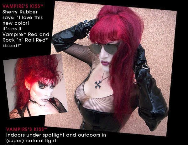 "Vampires Kiss - Classic" Hair Dye Red By Manic Panic 8 "Vampires Kiss - Classic" Hair Dye Red By Manic Panic - Image 6