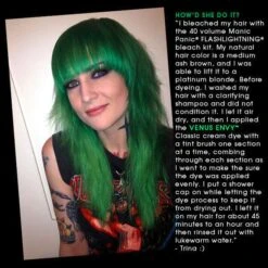 "Venus Envy - Classic" Hair Dye Green By Manic Panic -Fashionable Men's Clothing Store 263468d4