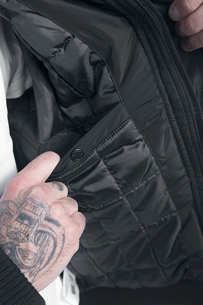 "Jarreth" Winter Jacket Black By Lonsdale London 8 "Jarreth" Winter Jacket Black By Lonsdale London - Image 6