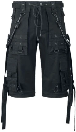 "Abaddon" Cargo Trousers Black By Gothicana By EMP -Fashionable Men's Clothing Store 279358c emp