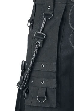 "Abaddon" Cargo Trousers Black By Gothicana By EMP -Fashionable Men's Clothing Store 279358d1 emp