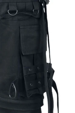 "Abaddon" Cargo Trousers Black By Gothicana By EMP -Fashionable Men's Clothing Store 279358d2 emp