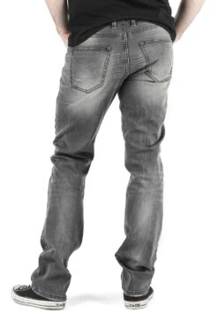 "Johnny" Jeans Grey By Black Premium By EMP -Fashionable Men's Clothing Store 279638wb