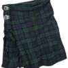 "Kilt" Medium-length Skirt Green-blue By Black Premium By EMP -Fashionable Men's Clothing Store 282566 emp