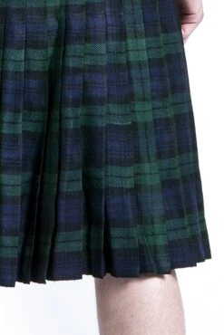 "Kilt" Medium-length Skirt Green-blue By Black Premium By EMP -Fashionable Men's Clothing Store 282566d2 emp
