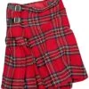 "Kilt" Medium-length Skirt Red By Black Premium By EMP -Fashionable Men's Clothing Store 282568 emp