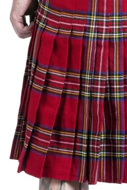 "Kilt" Medium-length Skirt Red By Black Premium By EMP -Fashionable Men's Clothing Store 282568d2 emp
