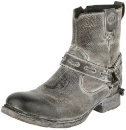 "Thunder Road" Boot Grey By Rock Rebel By EMP