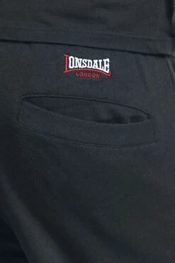 "Dartford" Tracksuit Trousers Black By Lonsdale London -Fashionable Men's Clothing Store 284928d2 emp