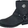 "Scout" Biker Boot Black By Harley Davidson -Fashionable Men's Clothing Store 285049a emp