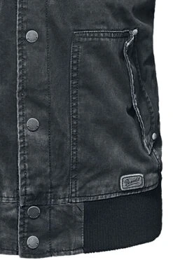 "Dayton" Between-seasons Jacket Charcoal By Brandit -Fashionable Men's Clothing Store 288866d2
