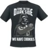 "We Have Cookies" T-Shirt Black By Star Wars 1 "We Have Cookies" T-Shirt Black By Star Wars -Fashionable Men's Clothing Store 291546a emp