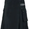 "Kilt" Medium-length Skirt Black By Black Premium By EMP -Fashionable Men's Clothing Store 291700a emp