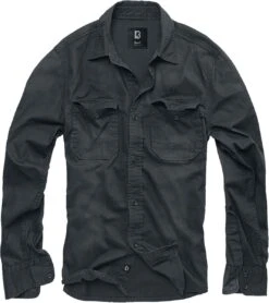 "Hardee" Jeans Shirt Black By Brandit