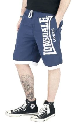 "Clennel" Swim Shorts Blue By Lonsdale London -Fashionable Men's Clothing Store 293183wa2 emp