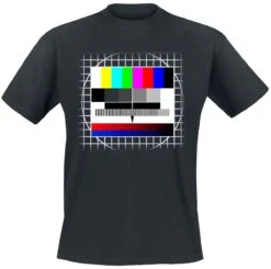 "Fun Shirt Test Card" T-Shirt Black