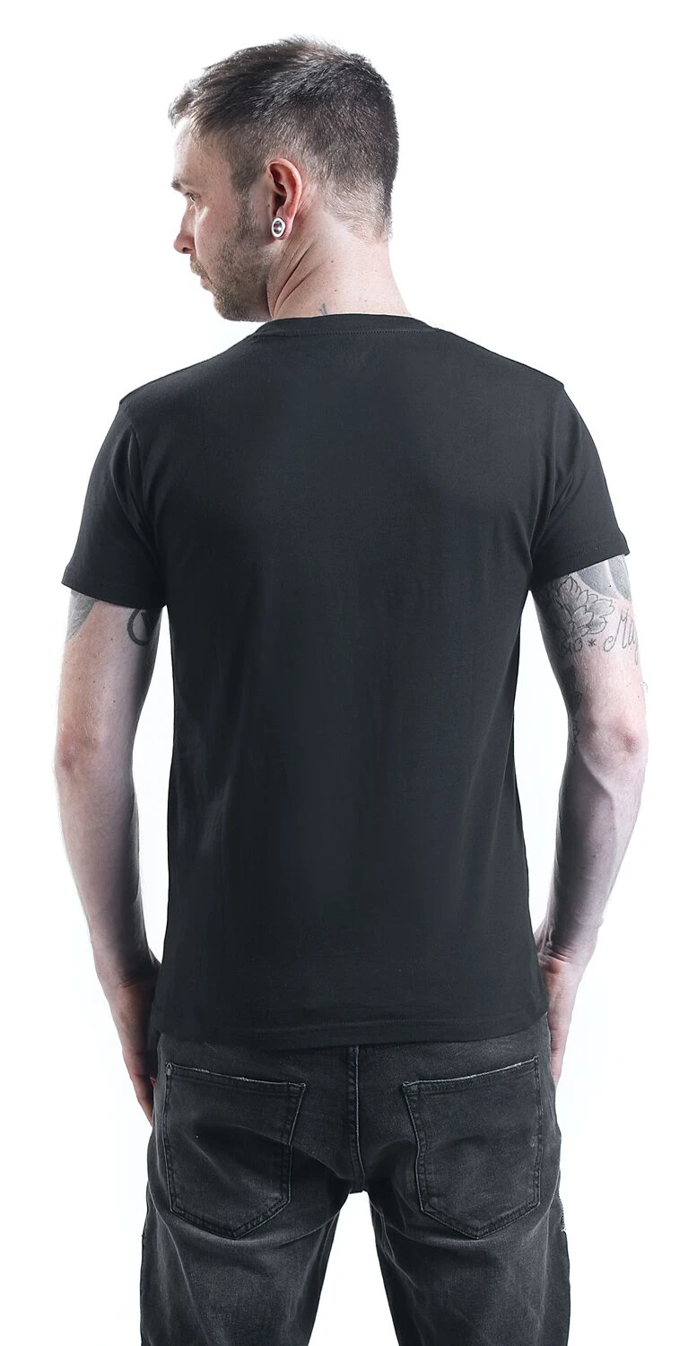 "Fun Shirt Test Card" T-Shirt Black 7 "Fun Shirt Test Card" T-Shirt Black - Image 5