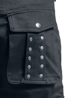 "Saviour" Shorts Black By Gothicana By EMP 24 "Saviour" Shorts Black By Gothicana By EMP -Fashionable Men's Clothing Store 296871d2 emp