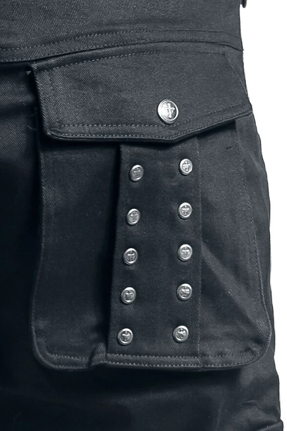 "Saviour" Shorts Black By Gothicana By EMP 11 "Saviour" Shorts Black By Gothicana By EMP - Image 9