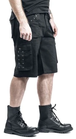 "Saviour" Shorts Black By Gothicana By EMP 29 "Saviour" Shorts Black By Gothicana By EMP -Fashionable Men's Clothing Store 296871wb2 emp