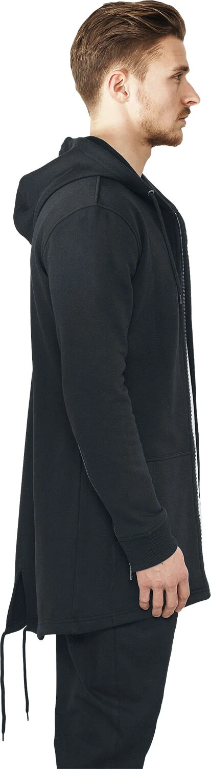 "Sweat Parka" Hooded Zip Black By Urban Classics 10 "Sweat Parka" Hooded Zip Black By Urban Classics - Image 8