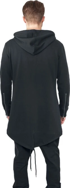 "Sweat Parka" Hooded Zip Black By Urban Classics 20 "Sweat Parka" Hooded Zip Black By Urban Classics -Fashionable Men's Clothing Store 298085wb emp