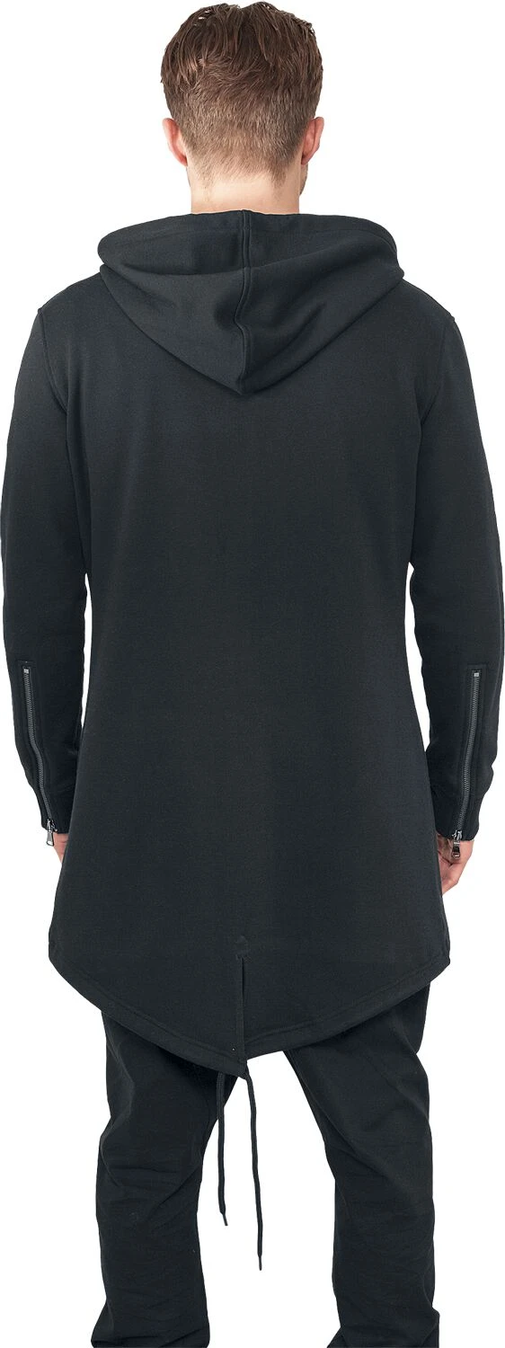 "Sweat Parka" Hooded Zip Black By Urban Classics 11 "Sweat Parka" Hooded Zip Black By Urban Classics - Image 9