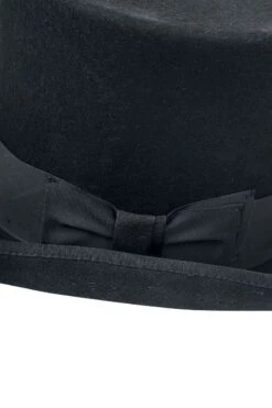 "Topper" Hat Black By Gothicana By EMP -Fashionable Men's Clothing Store 315627d