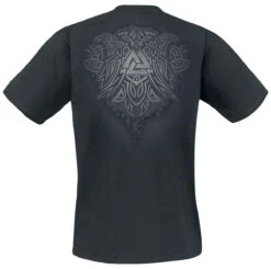 "Odin" T-Shirt Black By Toxic Angel -Fashionable Men's Clothing Store 319689b emp